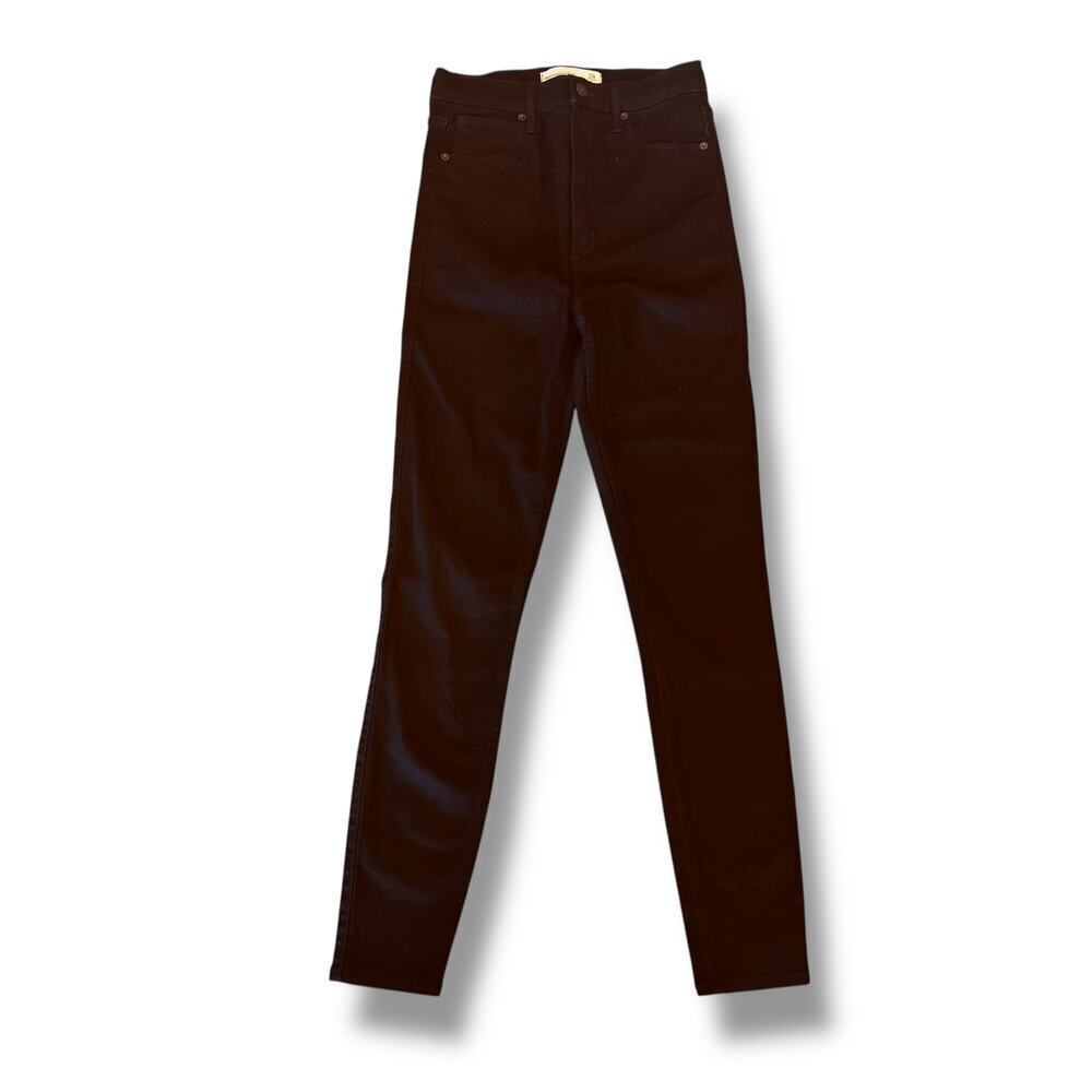 Abercrombie & Fitch Black skinny-leg Jeans, fit like a size 4/27 - Picture 2 of 10
